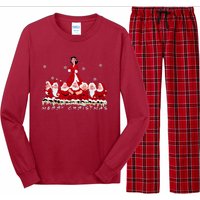 Princess Snow White And Seven Dwarfs Merry Christmas Princess Snow Long Sleeve Pajama Set