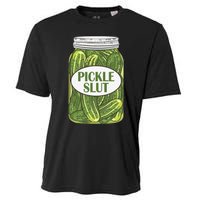 Pickle Slut Who Loves Pickles Apaprel Cooling Performance Crew T-Shirt