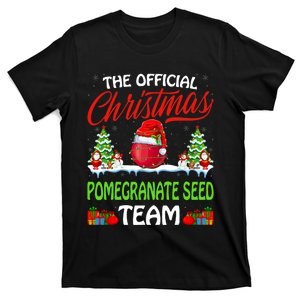 Pomegranate Seed Wearing Santa Hat Xmas Christmas T-Shirt