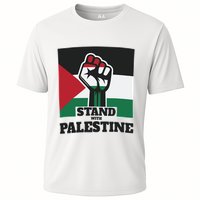 Palestine Stand With Palestine Pray For Palestine Cooling Performance Crew T-Shirt