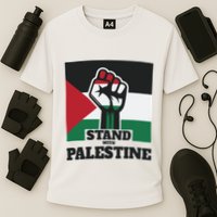 Palestine Stand With Palestine Pray For Palestine Cooling Performance Crew T-Shirt