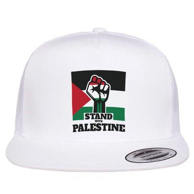 Palestine Stand With Palestine Pray For Palestine Flatbill Hat