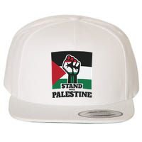 Palestine Stand With Palestine Pray For Palestine Wool Snapback Cap