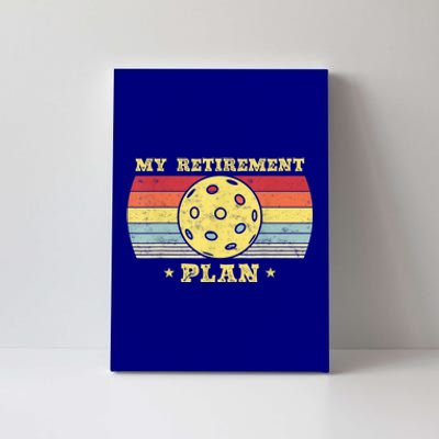 Pickleball Shirt Women, Retirement Plan Funny Pickleball Canvas