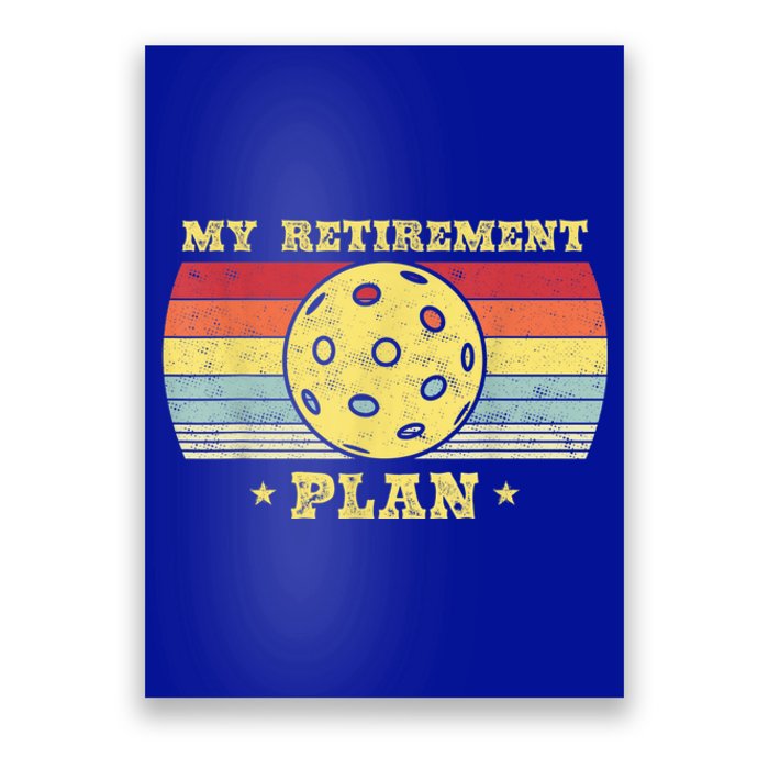 Pickleball Shirt Women, Retirement Plan Funny Pickleball Poster