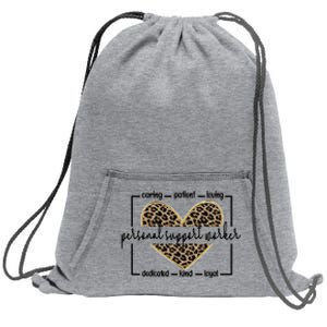 Personal Support Worker Appreciation Day Gift Sweatshirt Cinch Pack Bag