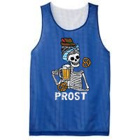 Prost Skeleton Women Bavarian Octoberfest German Oktoberfest Mesh Reversible Basketball Jersey Tank