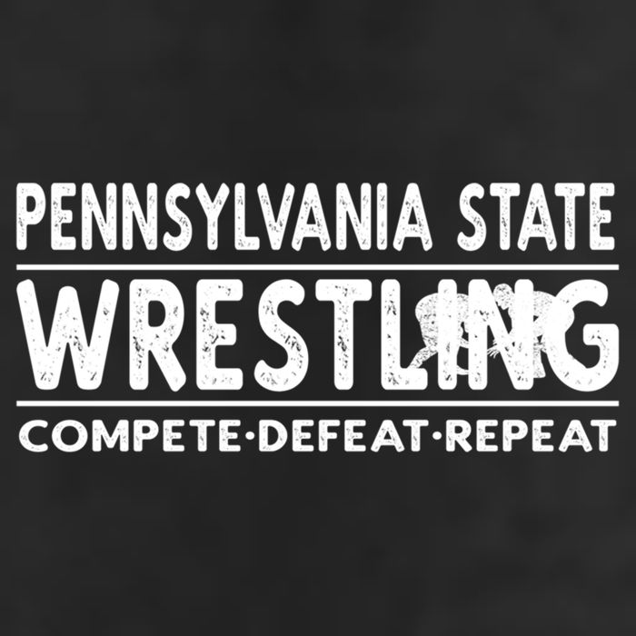 Pennsylvania State Wrestling Compete Defeat Repeat Gift Hat