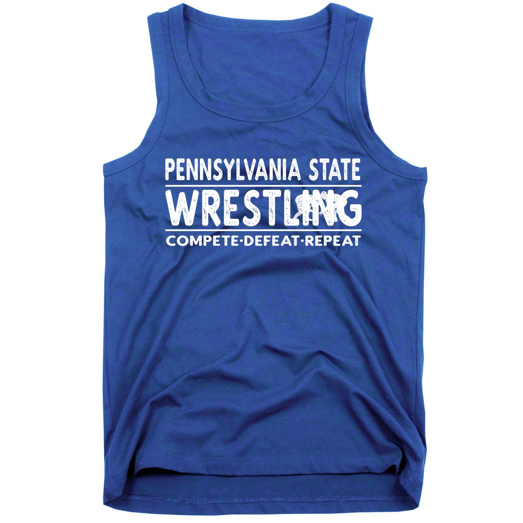 Pennsylvania State Wrestling Compete Defeat Repeat Gift Tank Top