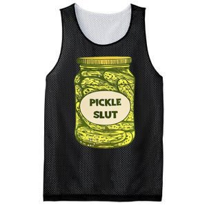 Pickle Slut Who Loves Pickles Quotes Saying Pickles Lover Mesh Reversible Basketball Jersey Tank