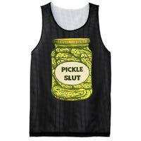 Pickle Slut Who Loves Pickles Quotes Saying Pickles Lover Mesh Reversible Basketball Jersey Tank