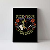 Princess Snow White And Evil Queen Pick Your P.Oison Canvas