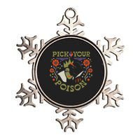 Princess Snow White And Evil Queen Pick Your P.Oison Metallic Star Ornament