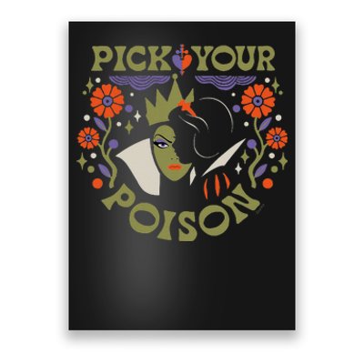 Princess Snow White And Evil Queen Pick Your P.Oison Poster