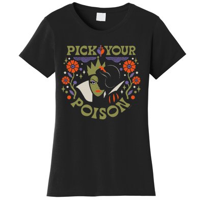 Princess Snow White And Evil Queen Pick Your P.Oison Women's T-Shirt