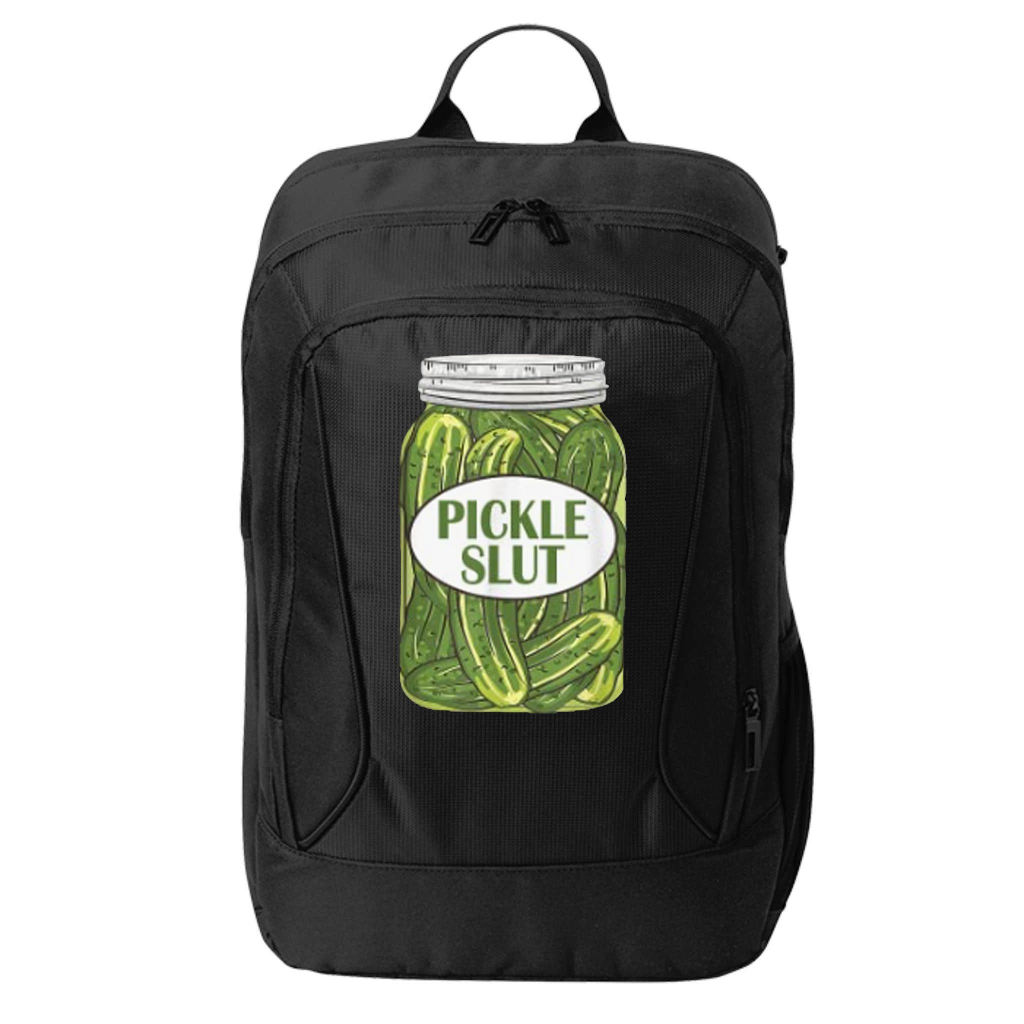 Pickle Slut Who Loves Pickles City Backpack