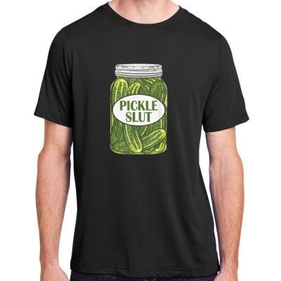 Pickle Slut Who Loves Pickles Adult ChromaSoft Performance T-Shirt