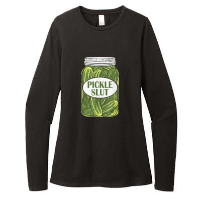 Pickle Slut Who Loves Pickles Womens CVC Long Sleeve Shirt