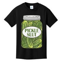 Pickle Slut Who Loves Pickles Kids T-Shirt