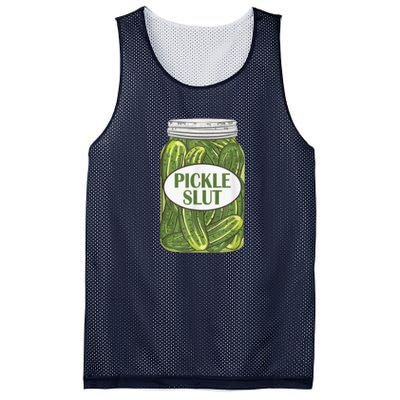 Pickle Slut Who Loves Pickles Mesh Reversible Basketball Jersey Tank