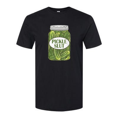 Pickle Slut Who Loves Pickles Softstyle CVC T-Shirt