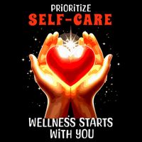 Prioritize Selfcare Wellness Starts With You Zip Hoodie Zip Tote Bag