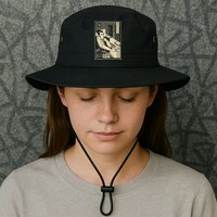 Programmer Samurai Warrior Computer Developer Samurai Legacy Cool Fit Booney Bucket Hat