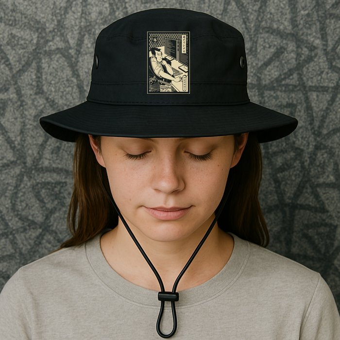 Programmer Samurai Warrior Computer Developer Samurai Legacy Cool Fit Booney Bucket Hat