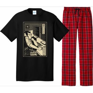 Programmer Samurai Warrior Computer Developer Samurai Pajama Set