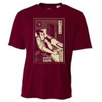 Programmer Samurai Warrior Computer Developer Samurai Cooling Performance Crew T-Shirt