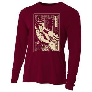 Programmer Samurai Warrior Computer Developer Samurai Cooling Performance Long Sleeve Crew