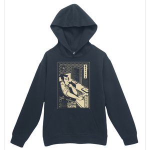 Programmer Samurai Warrior Computer Developer Samurai Urban Pullover Hoodie