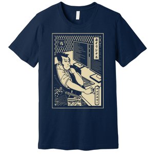 Programmer Samurai Warrior Computer Developer Samurai Premium T-Shirt