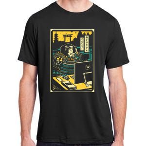 Programmer Samurai Warrior Computer Adult ChromaSoft Performance T-Shirt