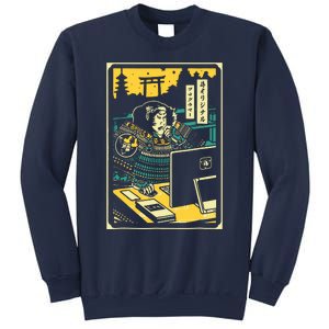 Programmer Samurai Warrior Computer Sweatshirt