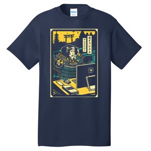 Programmer Samurai Warrior Computer Tall T-Shirt