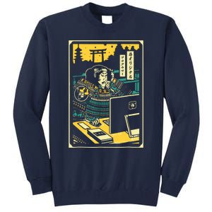 Programmer Samurai Warrior Computer Tall Sweatshirt