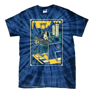 Programmer Samurai Warrior Computer Tie-Dye T-Shirt