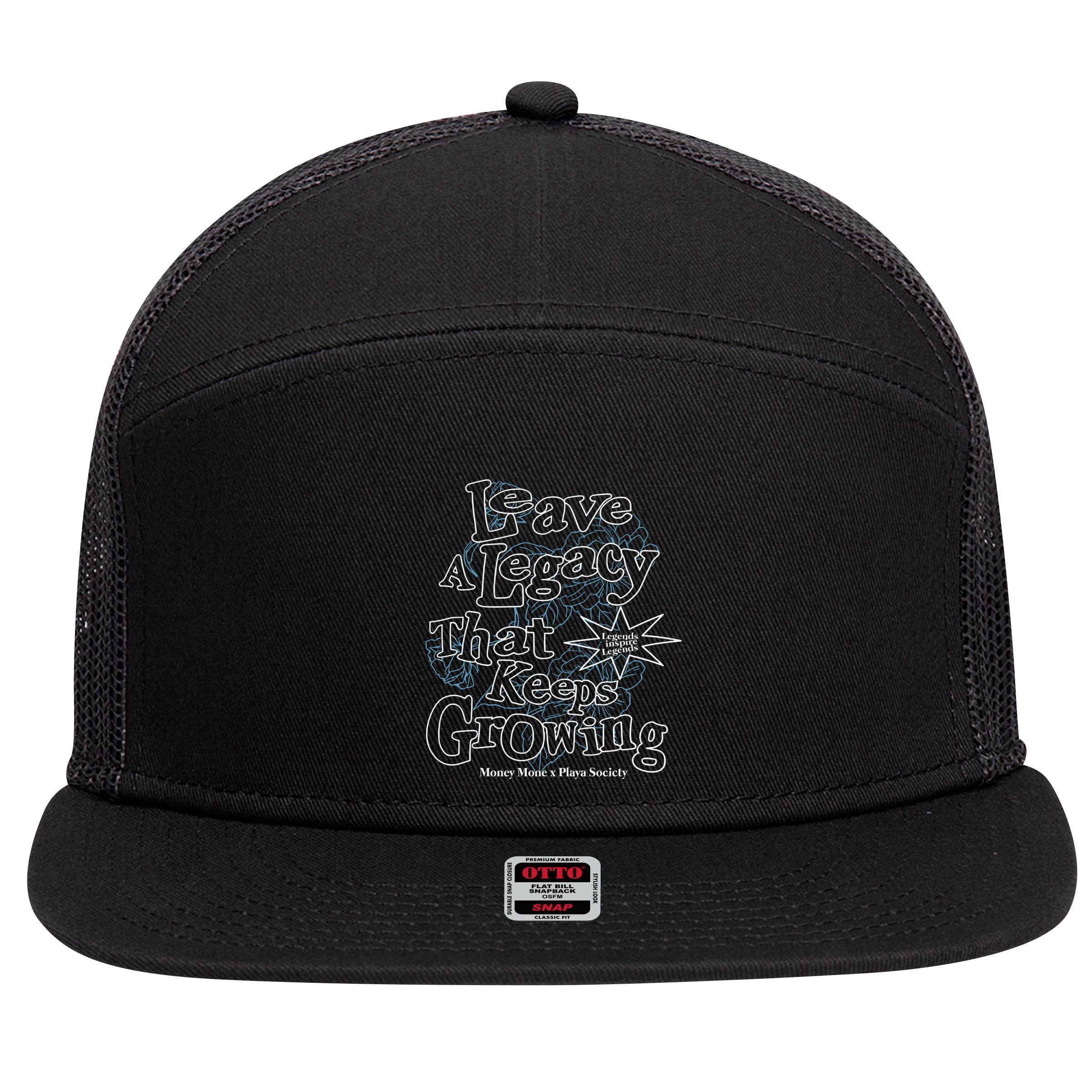 Playa Society X Seimone Augustus Legacy 7 Panel Mesh Trucker Snapback Hat