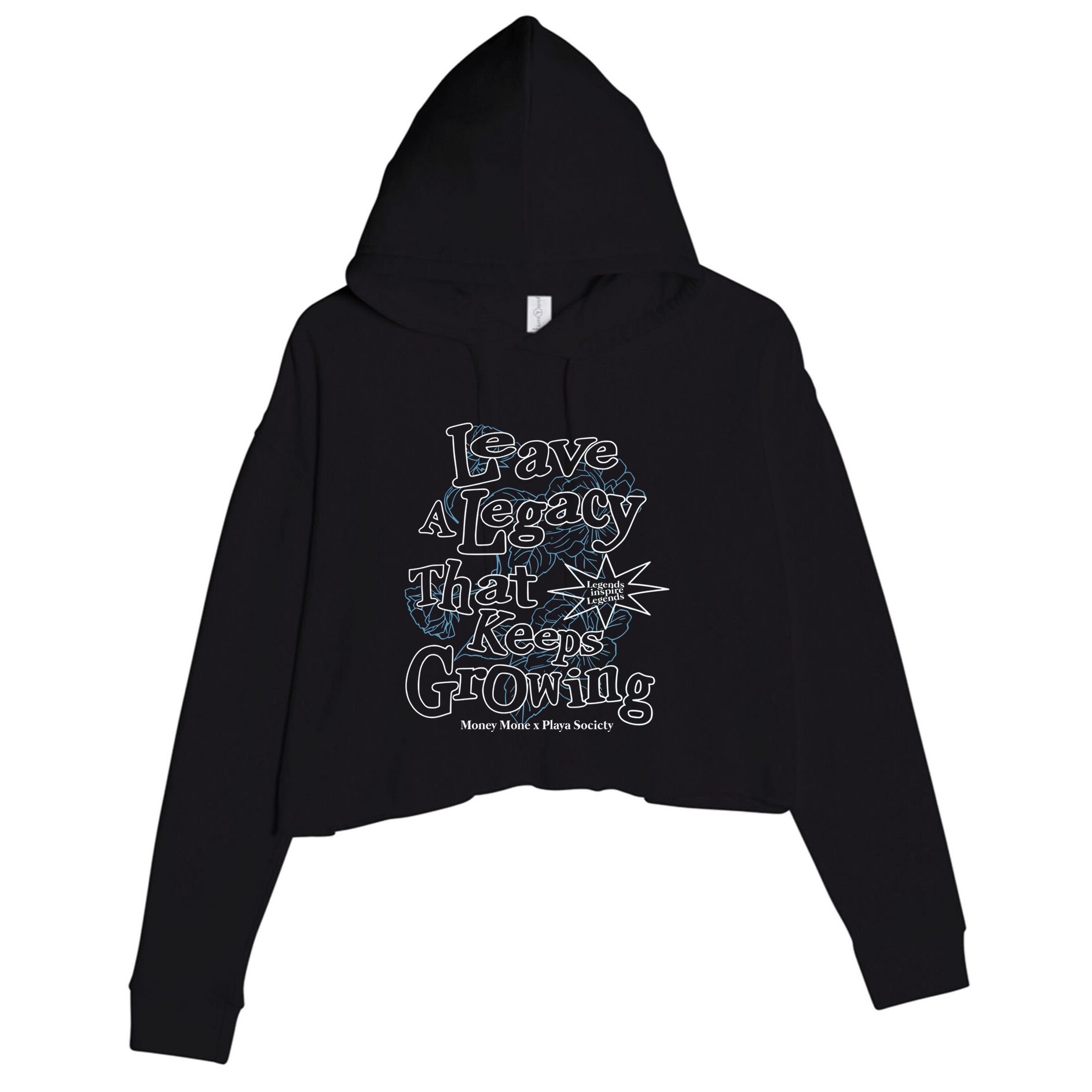 Playa Society X Seimone Augustus Legacy Crop Fleece Hoodie