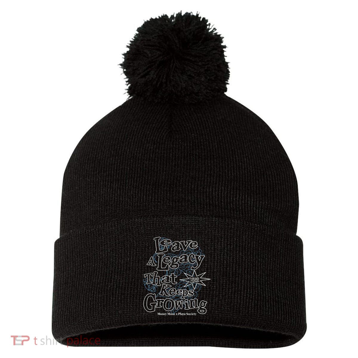 Playa Society X Seimone Augustus Legacy Pom Pom 12in Knit Beanie