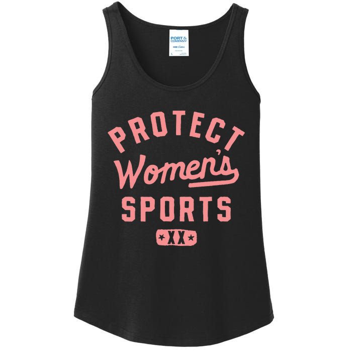 Protect Sports Xx Female Chromosomes Title Ix Ladies Essential Tank