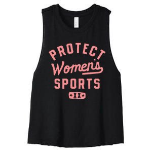 Protect Sports Xx Female Chromosomes Title Ix Women's Racerback Cropped Tank