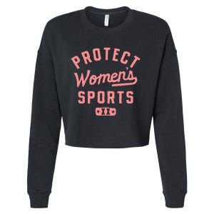 Protect Sports Xx Female Chromosomes Title Ix Cropped Pullover Crew