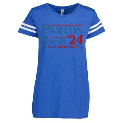 Parton Swift24 Y’All Need Dolly Enza Ladies Jersey Football T-Shirt