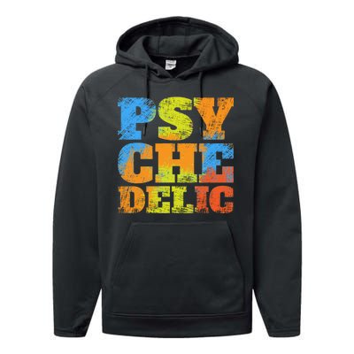 Psychedelic Performance Fleece Hoodie