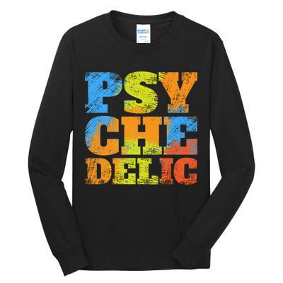 Psychedelic Tall Long Sleeve T-Shirt