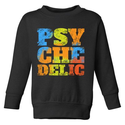 Psychedelic Toddler Sweatshirt