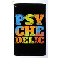 Psychedelic Golf Towel