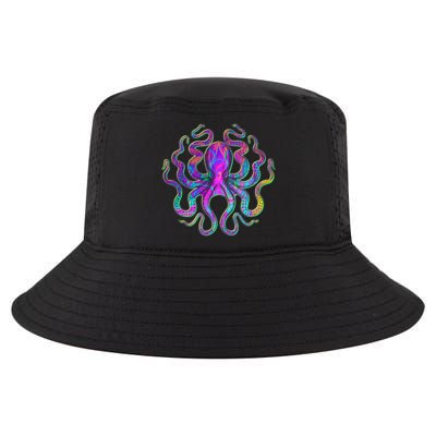 Psychedelic Octopus Cool Comfort Performance Bucket Hat